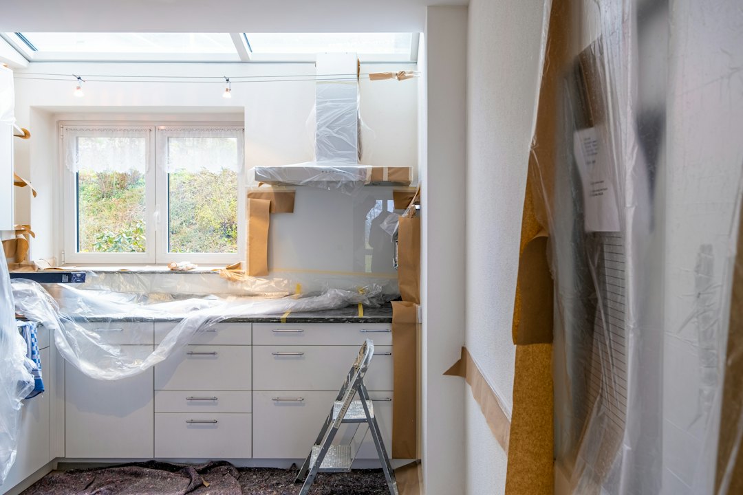 Chantier de rénovation intérieure